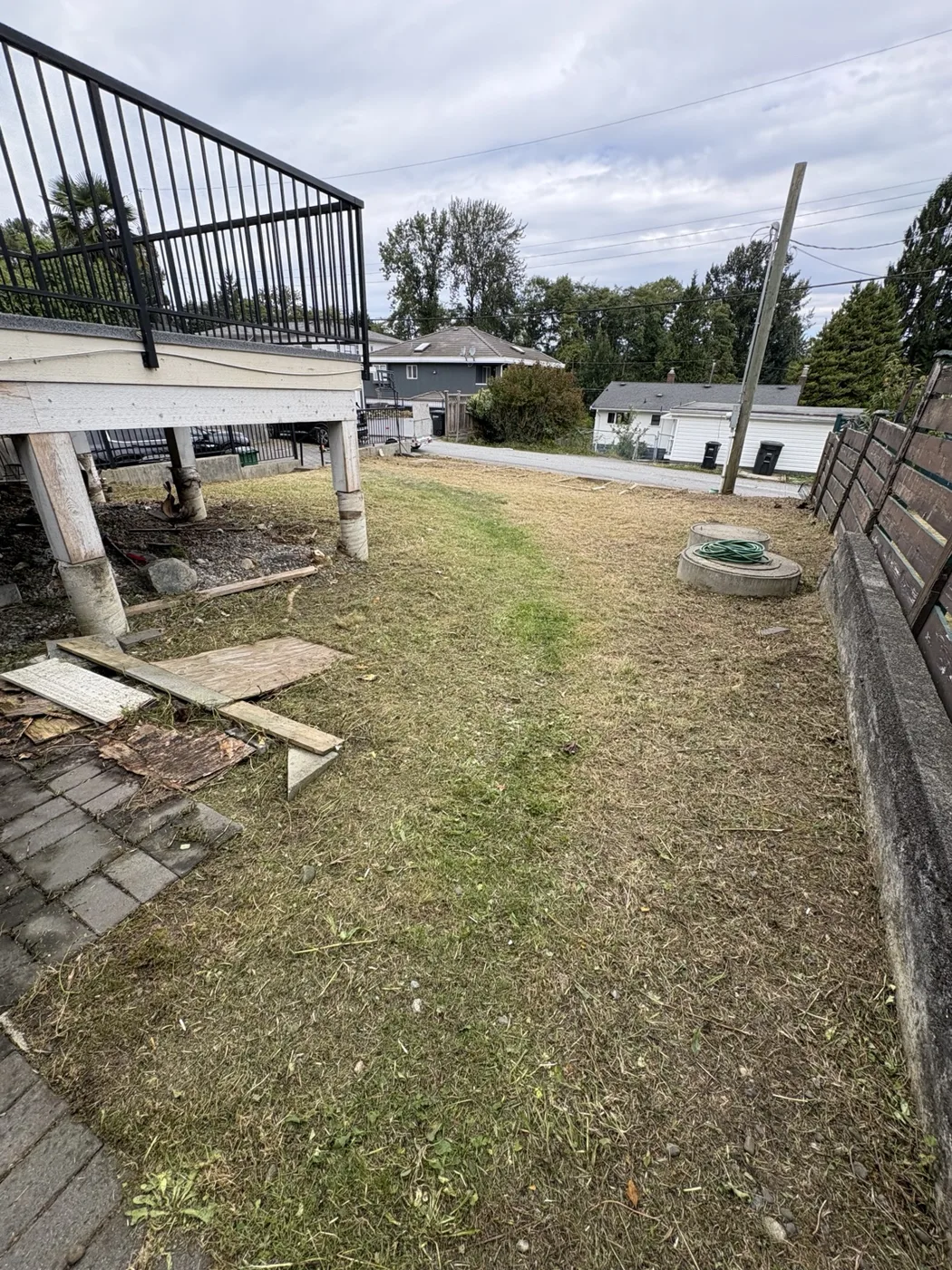 Side passage — After cleanup